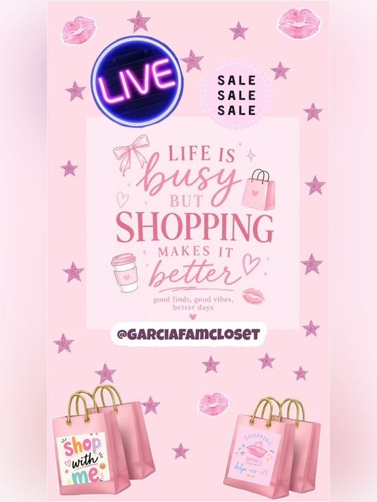 Handbags - ✨ I’M LIVE! COME SHOP WITH ME! 🛍️💖

🚨 THE LIVE IS HAPPENING NOW! 🚨